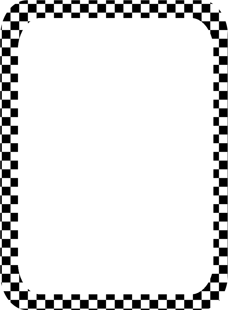Download Checkerboard Clipart Checkered Flag Checkered Border Png