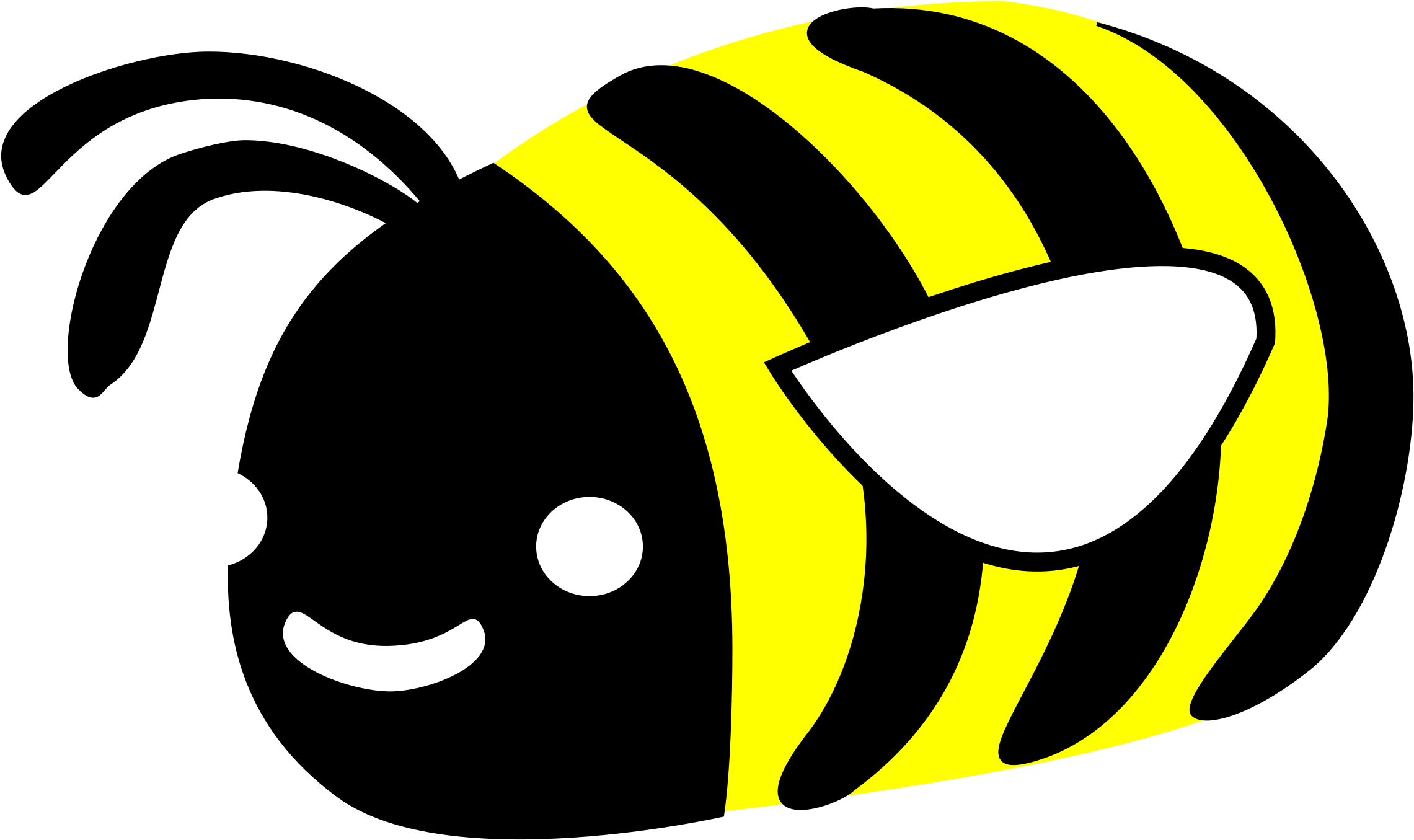 This Free Icons Png Design Of Cute Bumble Bee (2400x1474), Png Download