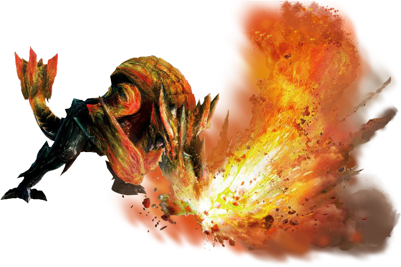 Bannedwyverian On Twitter - Raging Brachydios (815x534), Png Download