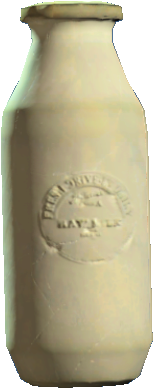 Empty Milk Bottle - Bottle (471x457), Png Download