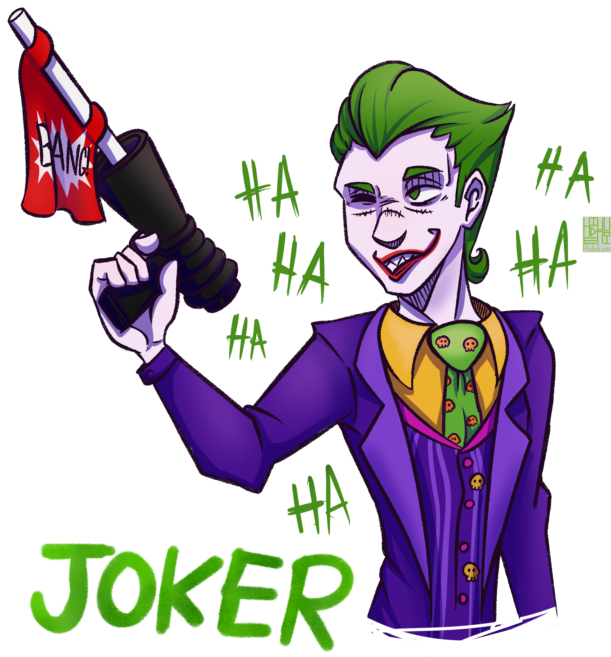 Joker Bang - Artist (2480x3508), Png Download