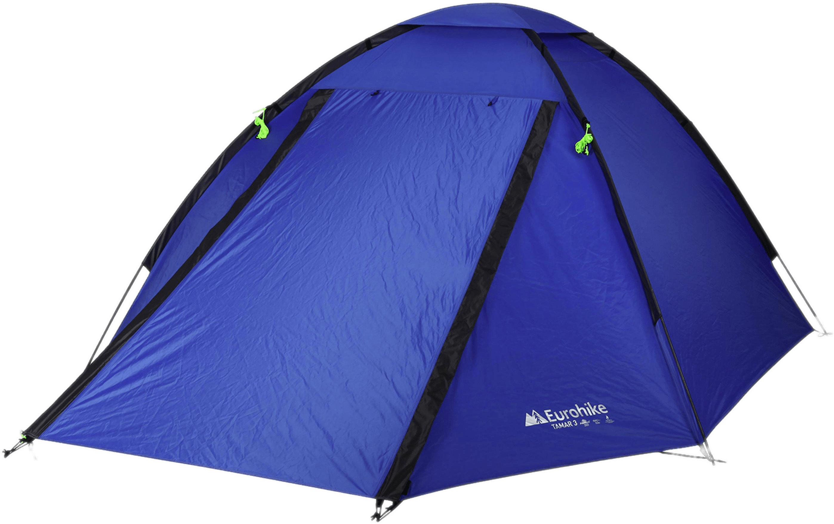 Miscellaneous - Eurohike Tamar 3 Man Tent - Blue (3000x3000), Png Download