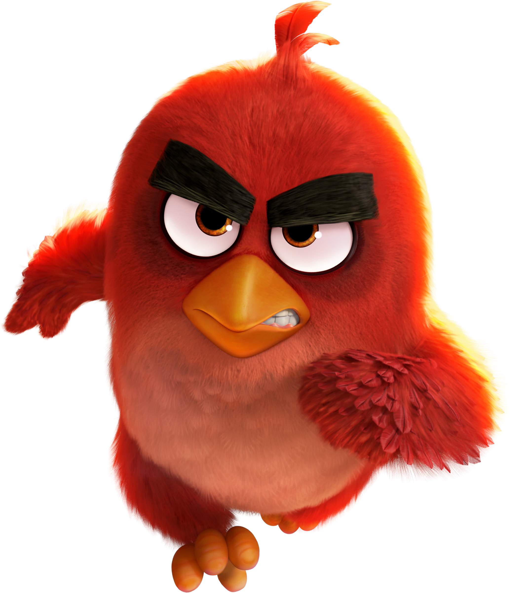 Angry Birds Movie Red Png (2846x2943), Png Download