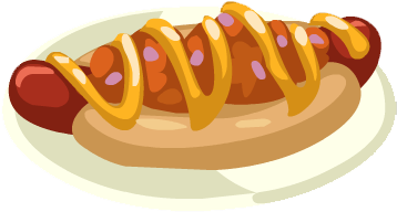 Chili Dog (357x357), Png Download