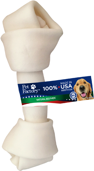 That's Right, They Really Do Exist 100% American Beefhide - Pet Factory Usa Beefhide Clear Basted Roll (315x565), Png Download