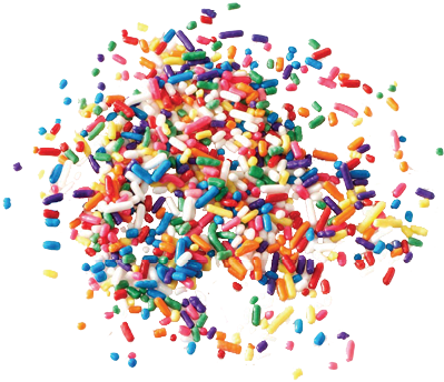 Roshambo Vending Awesome Robot Clip Art Black And White - Sprinkles Png (572x376), Png Download