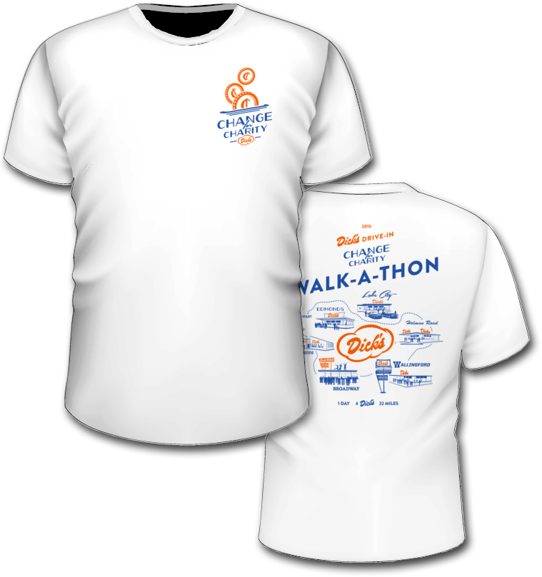 Walk A Thon Tshirt - Active Shirt (758x874), Png Download