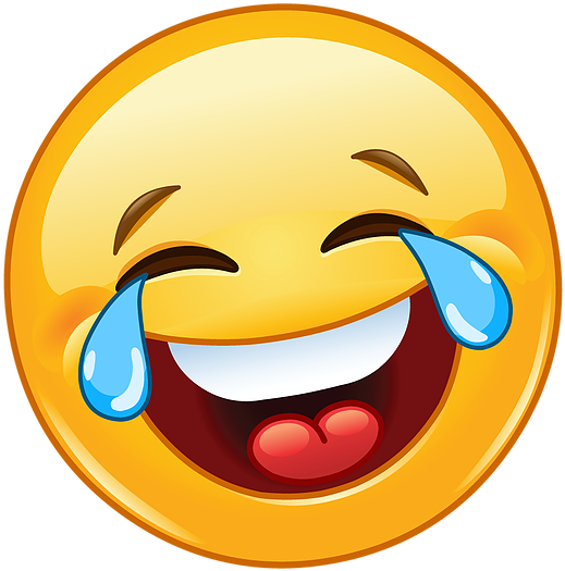 Laughing Emoji Transparent Pictures To Pin On Pinterest - Laughing Emoji (600x606), Png Download