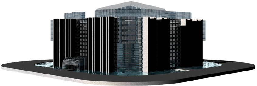 Building Png (900x394), Png Download