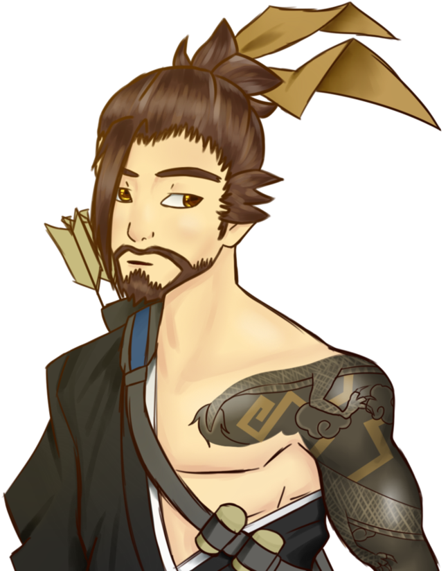 Hanzo Tattoo Png Svg Royalty Free Library - Hanzo Transparen (934x855), Png Download