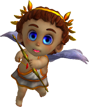Smite Cupid Png (363x459), Png Download