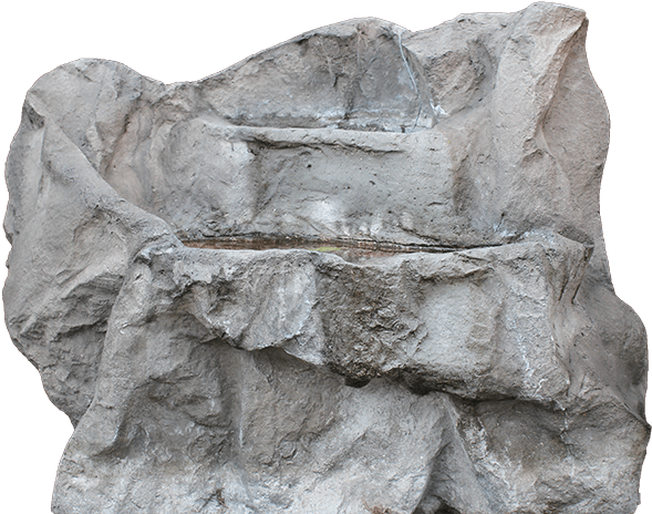 Artificial Waterfall Rock Ad805 (640x640), Png Download