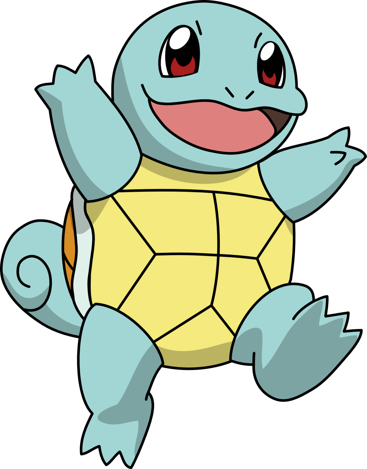 Squirtle Pokemon - Pokemon Go Characters Squirtle (768x982), Png Download