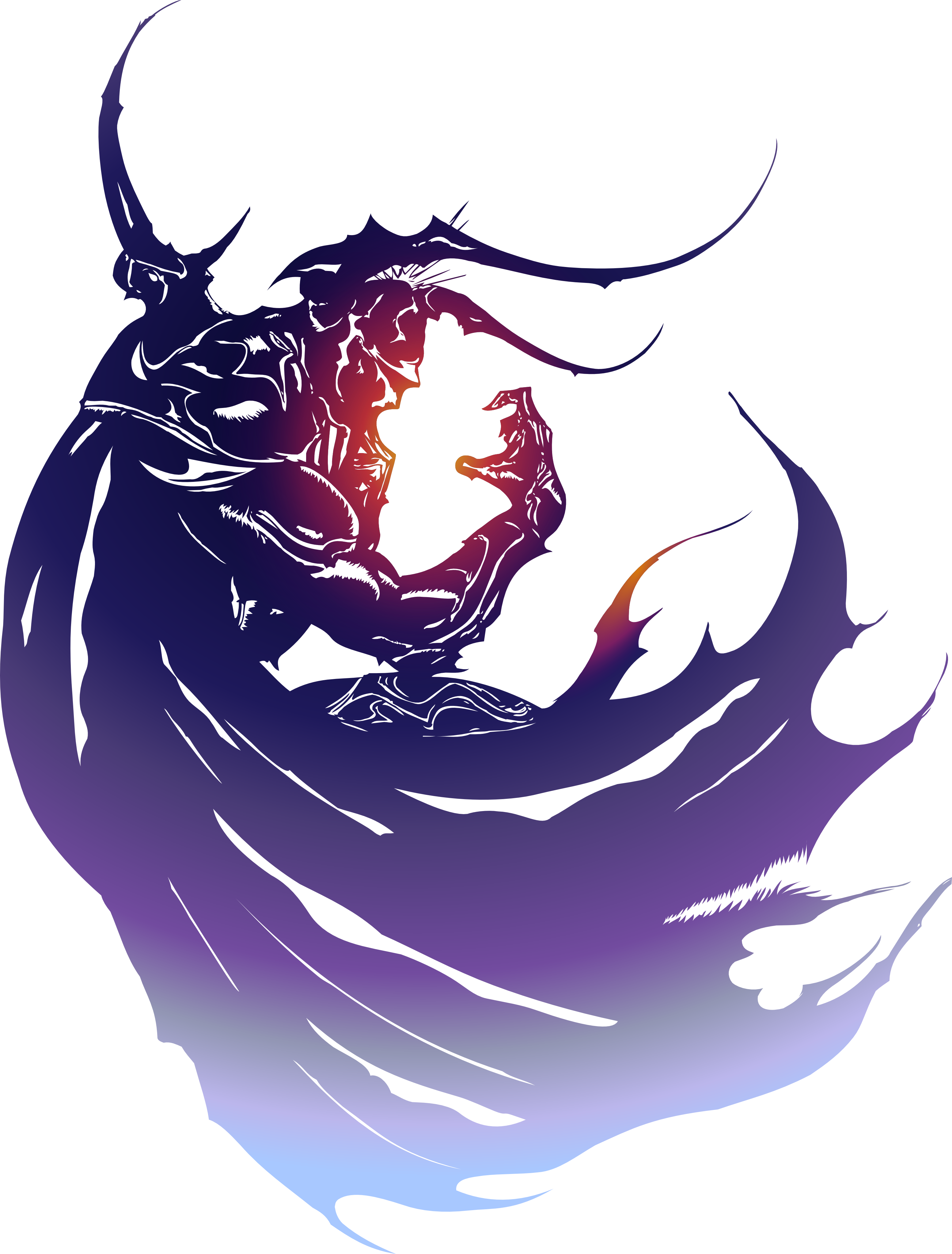 This Is The Logo For Final Fantasy Iv It Stands Out - Final Fantasy Iv [pc Game] (3107x4091), Png Download