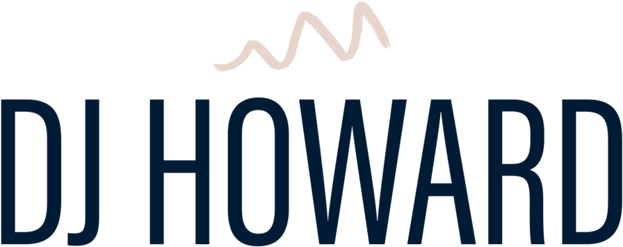 Dj Howard Main Logo Copy - Electric Blue (1000x479), Png Download