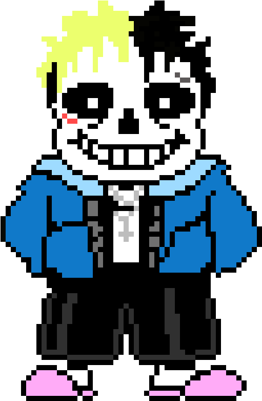 Xxxtentacion/sans - Undertale Sans Pixel (620x800), Png Download