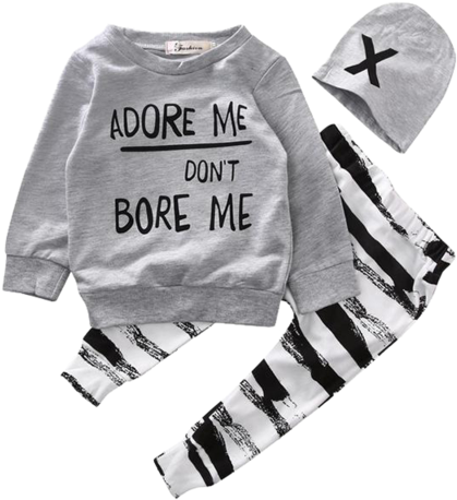 Adore Me 3pcs Clothing Set - 2016 Kids Boys Autumn Clothes Baby Clothing Sets Newborn (480x480), Png Download