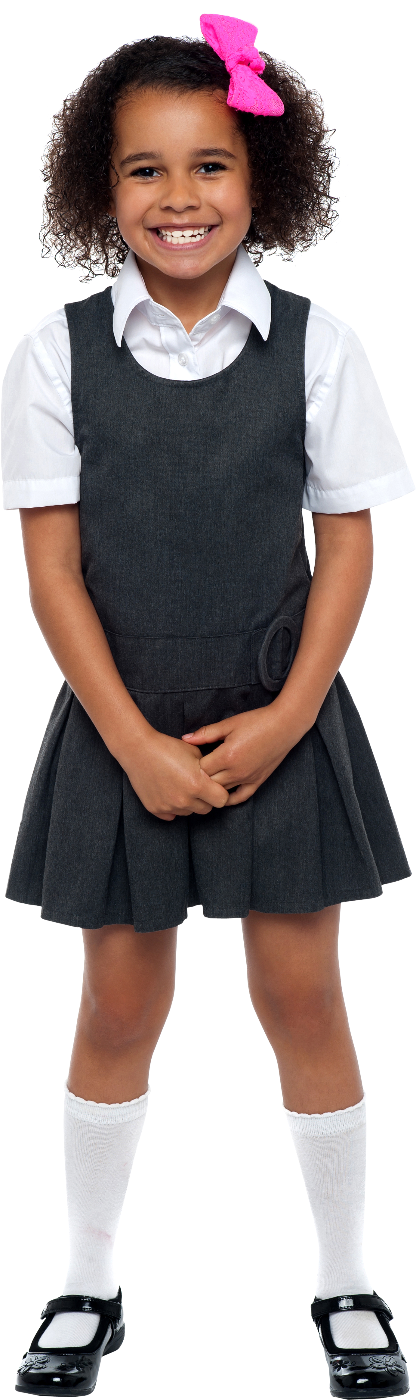 Girl In School Uniform Png (3200x4809), Png Download