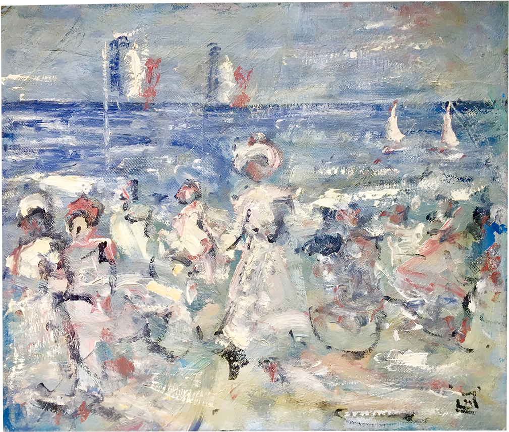 English School Impressionist Painting - Impressionism (1400x1400), Png Download