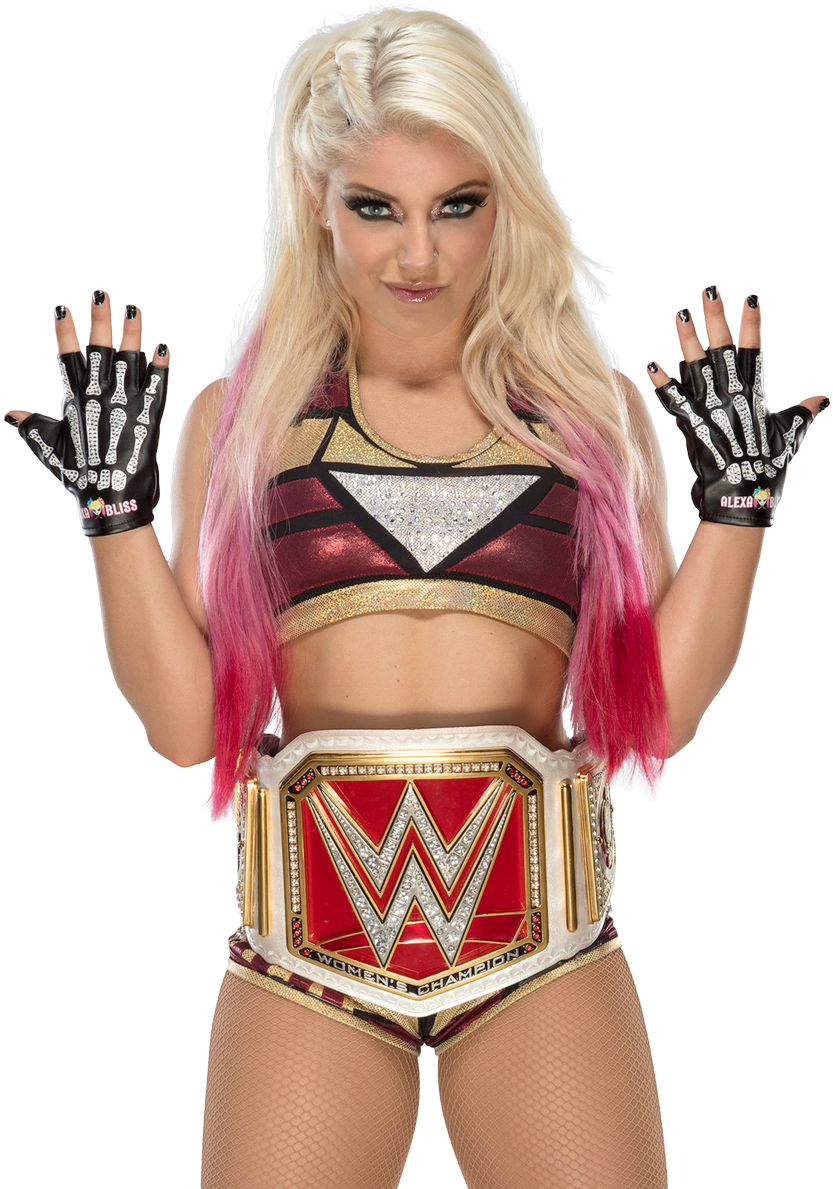 Alexa Bliss Hand Gloves (851x1200), Png Download