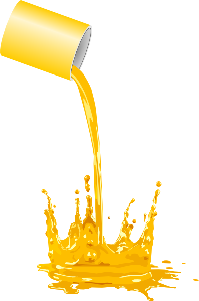 Spilling - Paint Spill Png (396x598), Png Download