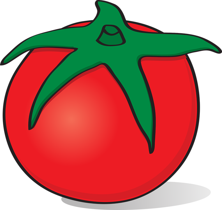 Tomato Vegetables Fruit - Png รูป ผัก ผล ไม้ (762x720), Png Download