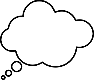 Balloon Bubble Speech Thought Speech Bubbl - Dream Bubble Png (400x340), Png Download
