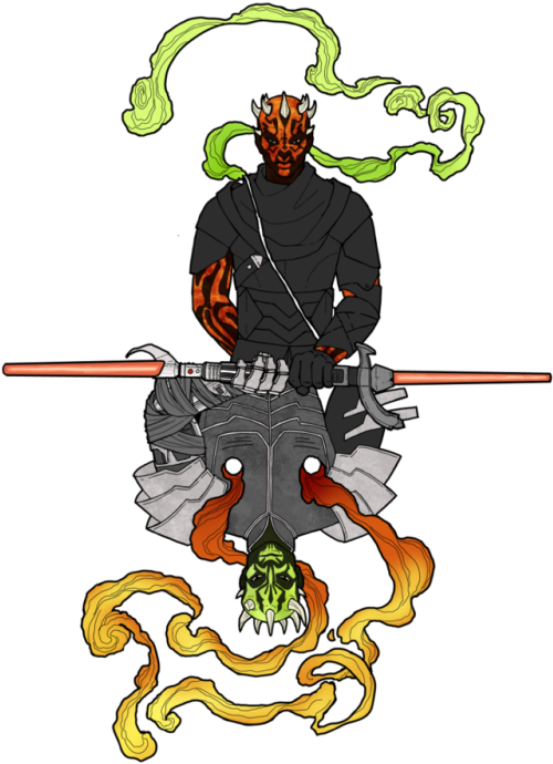 He Will Avenge Us - Darth Maul (500x707), Png Download