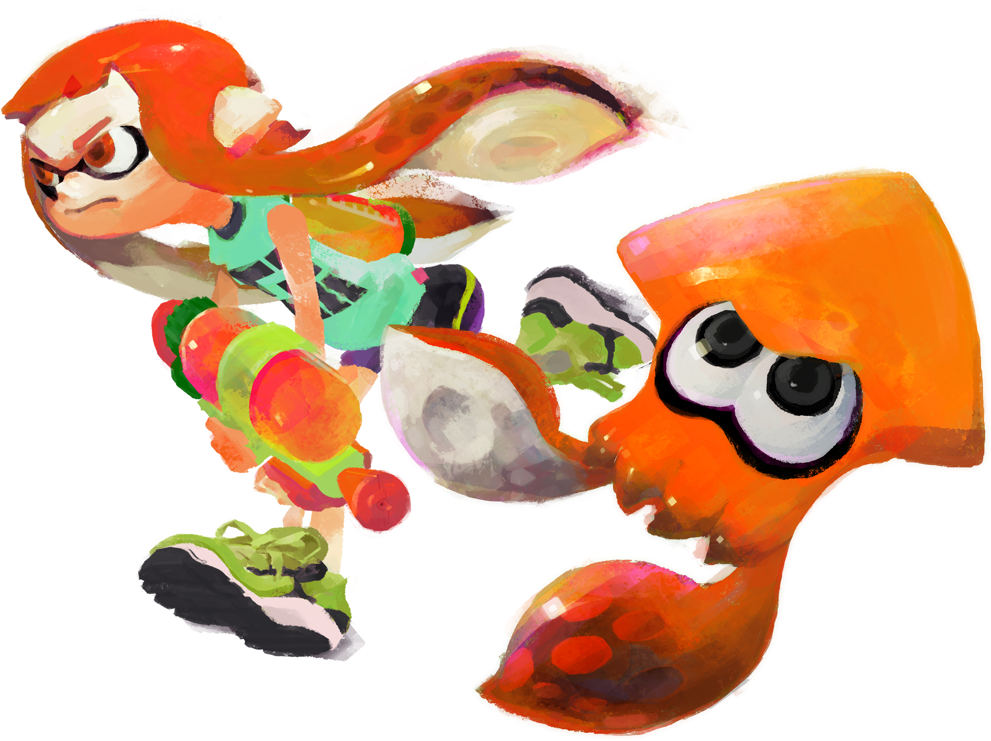 Tag Archives - Nintendo - Official Splatoon Art (4000x3000), Png Download