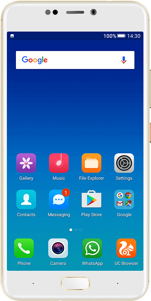 Erp Systems Go Mobile Clip Art Transparent Download - Gionee A1 64 Gb (gold) 4 Gb Ram, Dual Sim 4g (1000x1000), Png Download