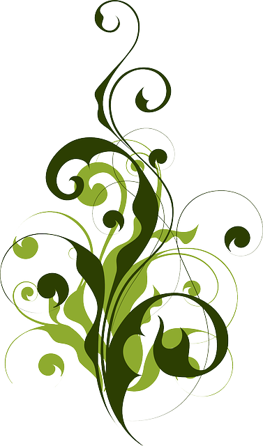 Imagen Gratis En Pixabay - Filigrane Fleur Png (377x640), Png Download