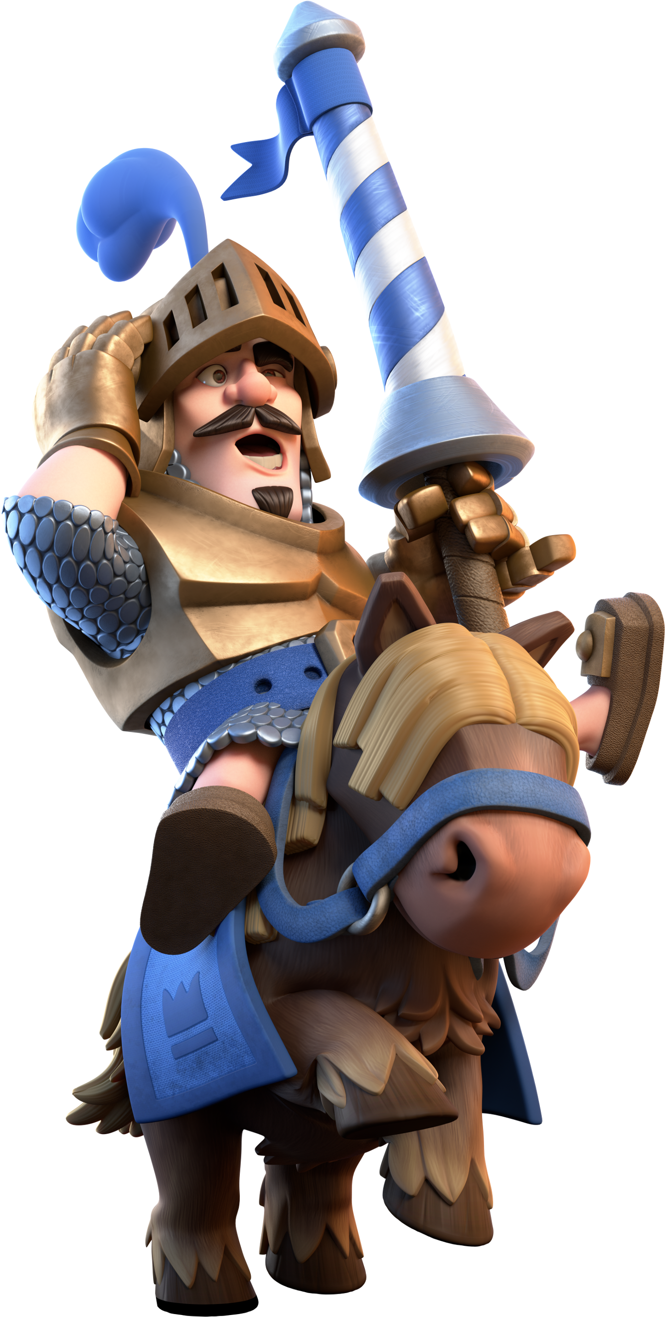 Blue Prince - Clash Royale Prince Png (1500x2794), Png Download