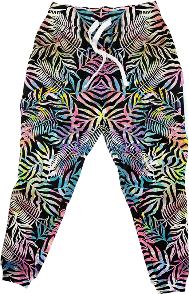 Rainbow Jungle Joggers - Rainbow Jungle (960x960), Png Download