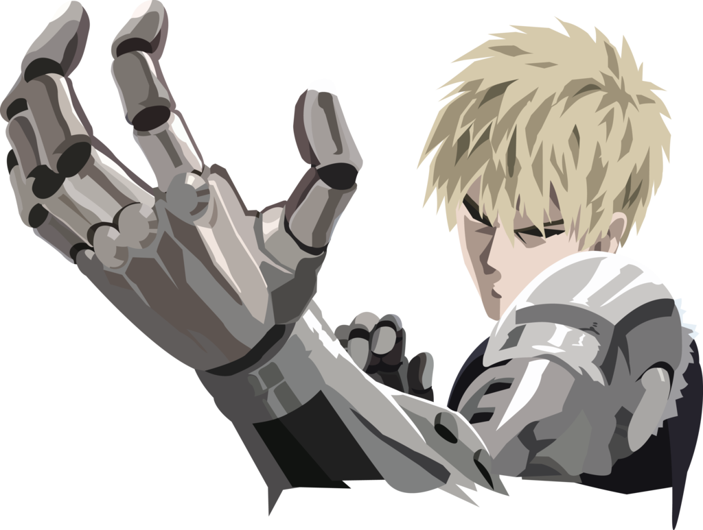 One Punch Man By Transdorker On Deviantart - Genos One Punch Man Hand (1024x773), Png Download