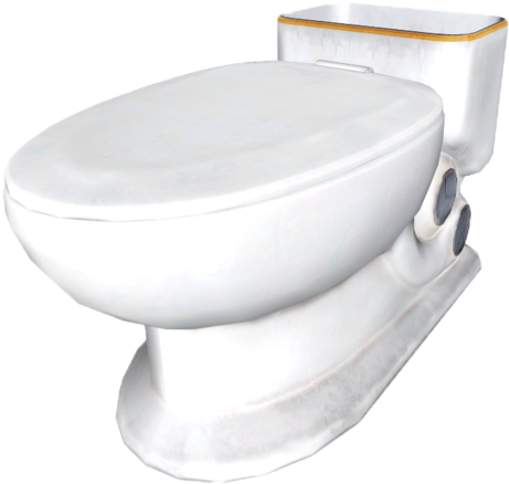 Fo4 Institute Toilet - Wiki (513x479), Png Download