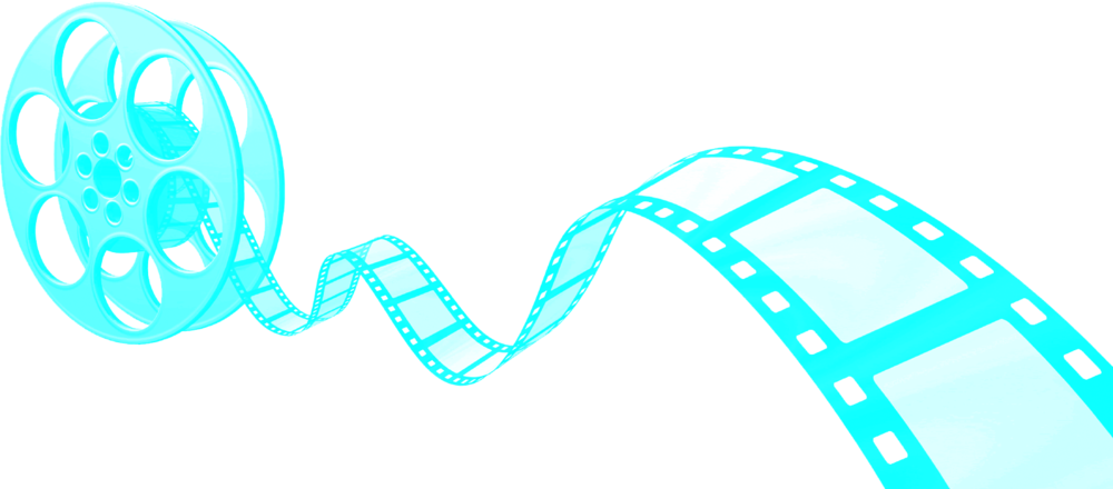 Share This Image - Reel Of Film (1000x440), Png Download