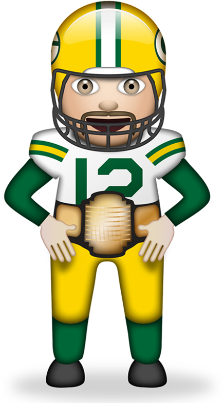 Top 40 Fantasy Football Emojis Banner Black And White - Football Emojis Animated (800x800), Png Download