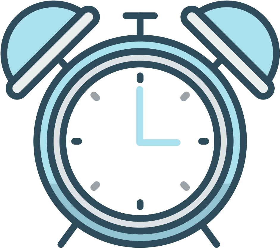 Download Svg Download Png - Alarm Clock Icon Png (1024x1024), Png Download