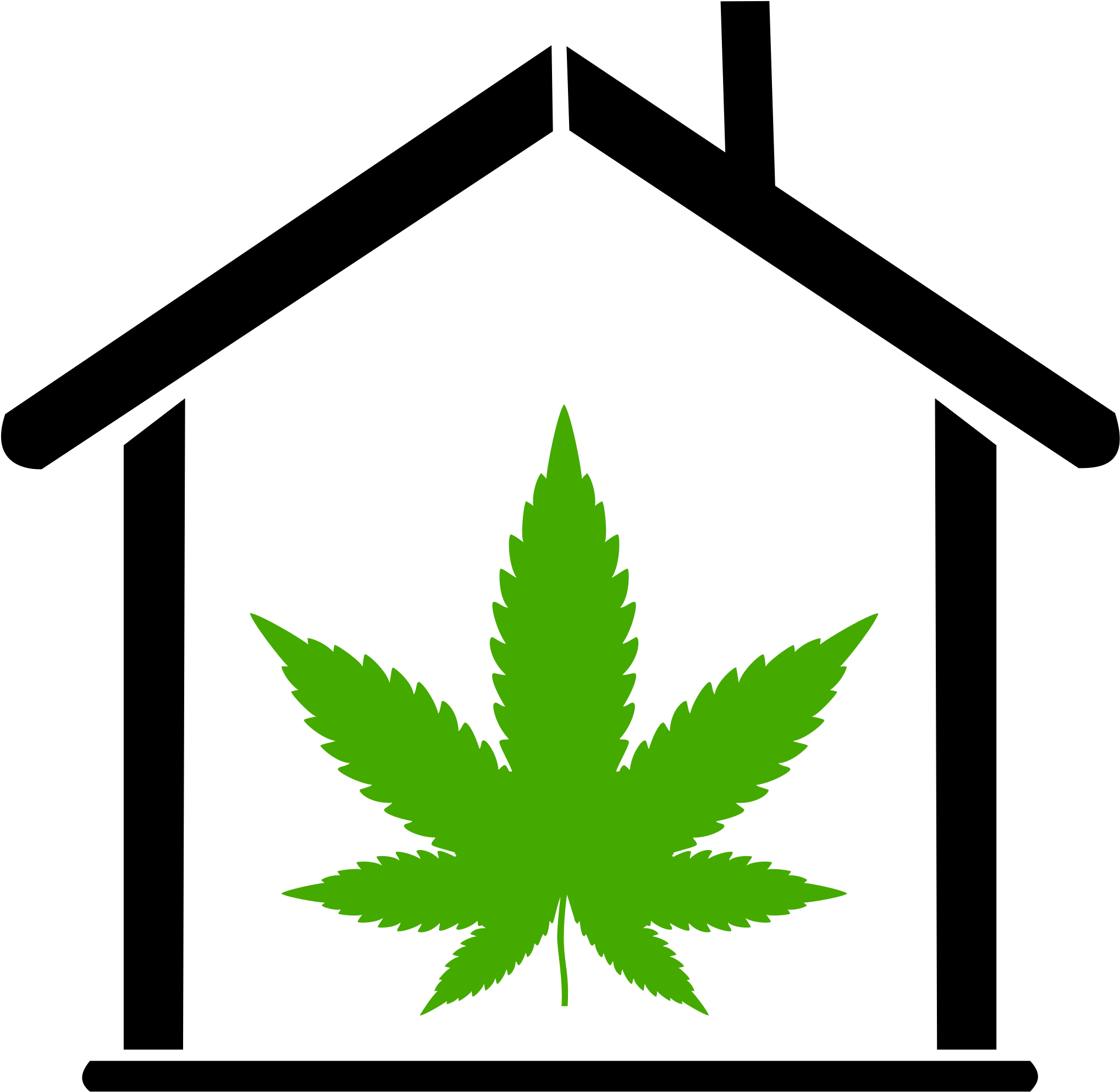 Grow Op Clip Art Library Stock - Home Favicon Png (2400x2400), Png Download