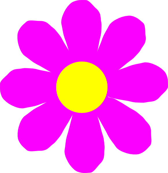 April Showers Clipart At Getdrawings - Flower Clipart (582x599), Png Download