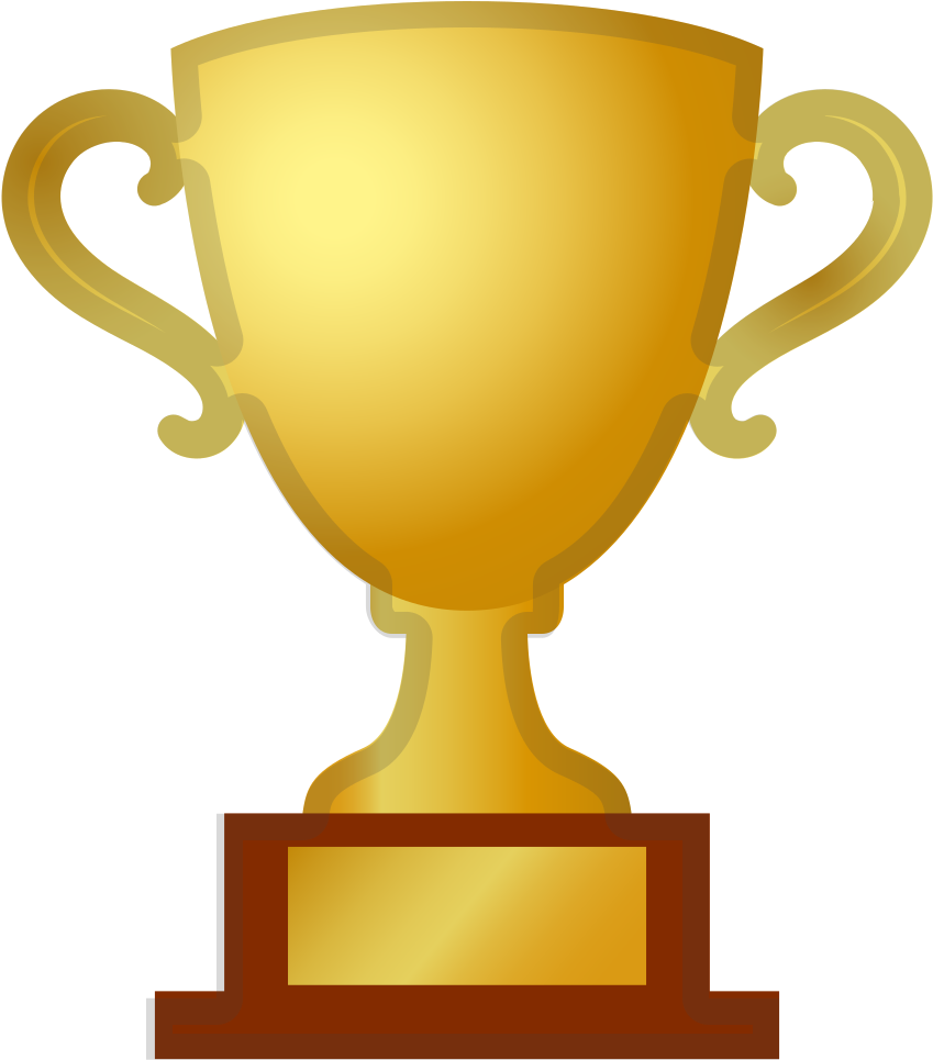 Trophy Png Graphic Library - Trophy Icon Svg (1024x1024), Png Download