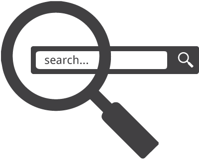 Search Engine Marketing Icon Png - Search Engine Icon Png (400x322), Png Download