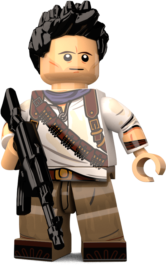 Nathan Drake Png Transparent Image - Figurine (493x493), Png Download