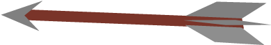 Flecha - Glider (400x400), Png Download