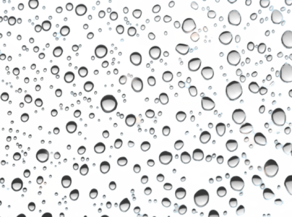 Source - - Transparent Water Drops Psd (580x432), Png Download