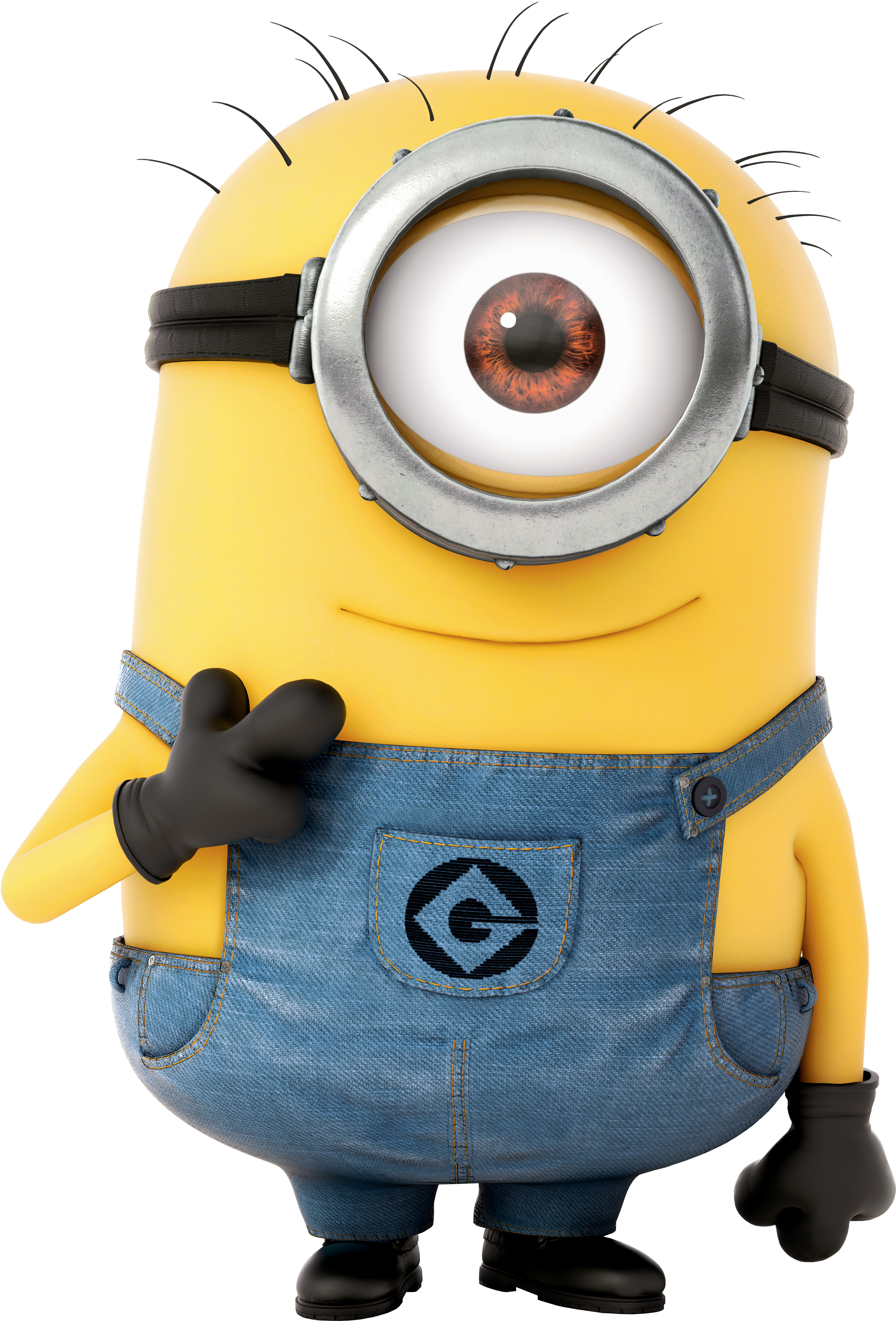 Vector Library Minion Transparent Cartoon Png Image - Minion Png (3104x4436), Png Download