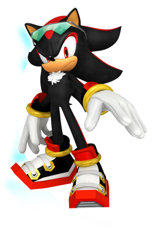 Shadow The Hedgehog - Shadow The Hedgehog Riders (310x458), Png Download
