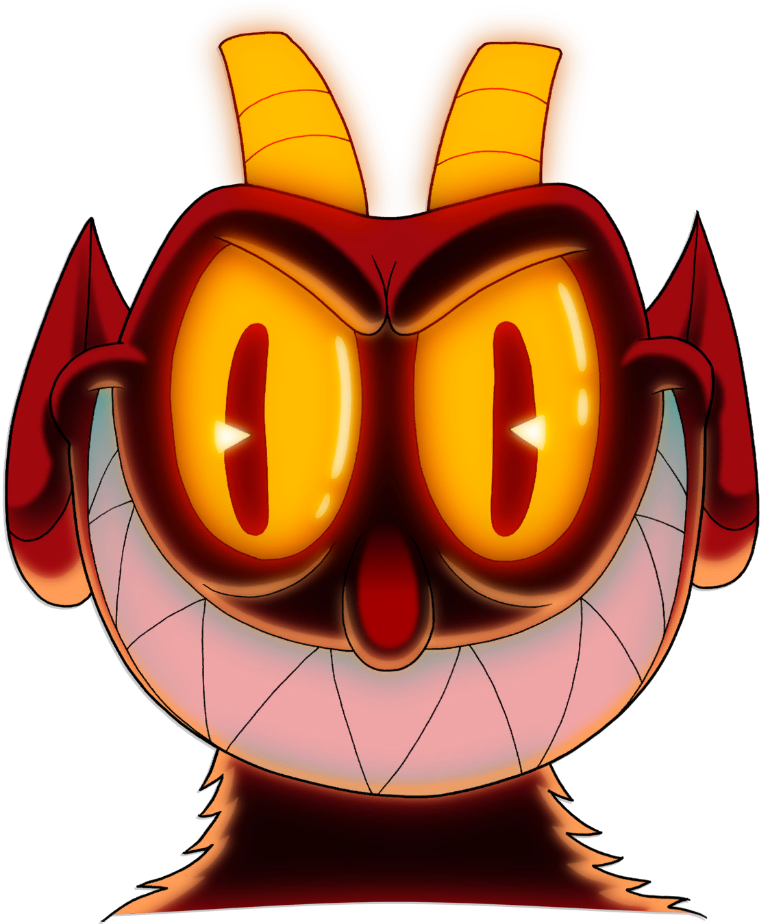 Devil Final Phase - Imagenes De Diablo Cuphead (1132x1403), Png Download