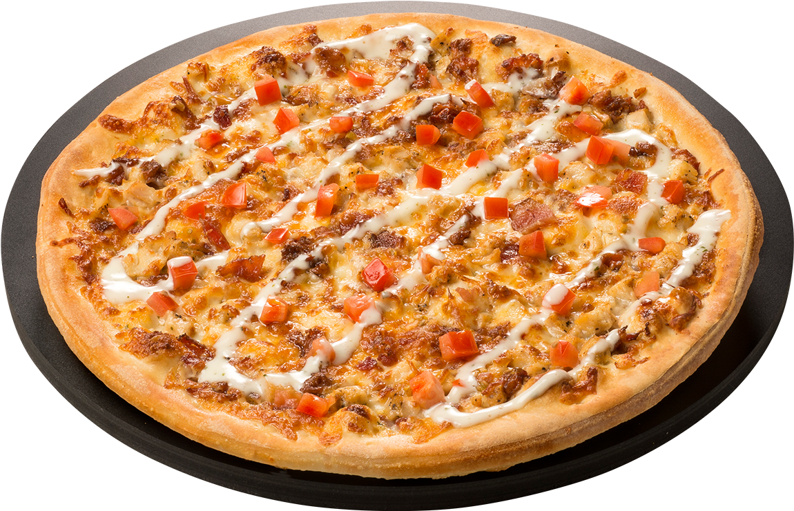 Chicken Bacon Ranch Pizza - Pizza Bacon Png (960x800), Png Download