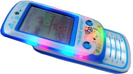 Cute Hello Kitty Png Transparent - Hello Kitty Cell Phone (450x337), Png Download